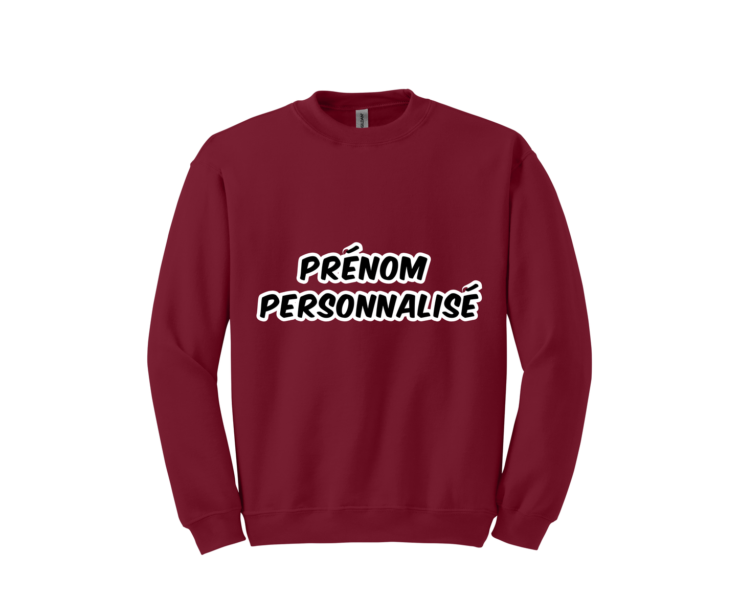 Crewneck bourgeonne enfant – Prénom personnalisé