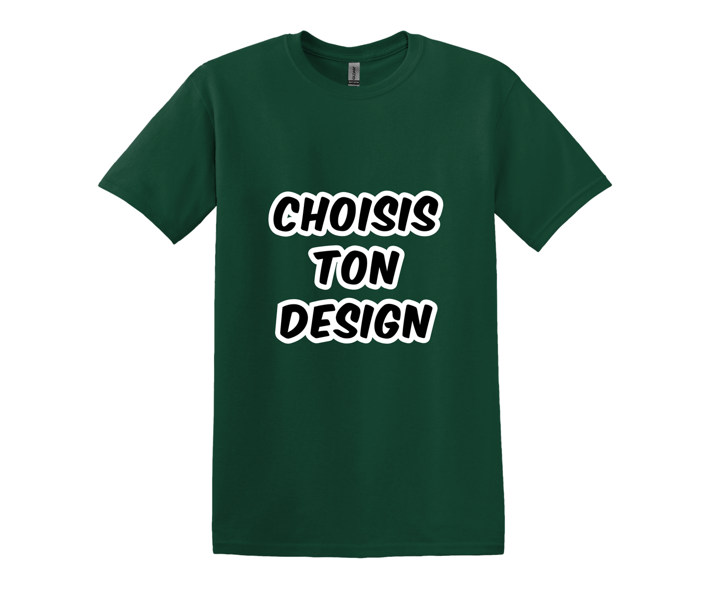 T-shirt Essentiel Namyco – Vert forêt | Large