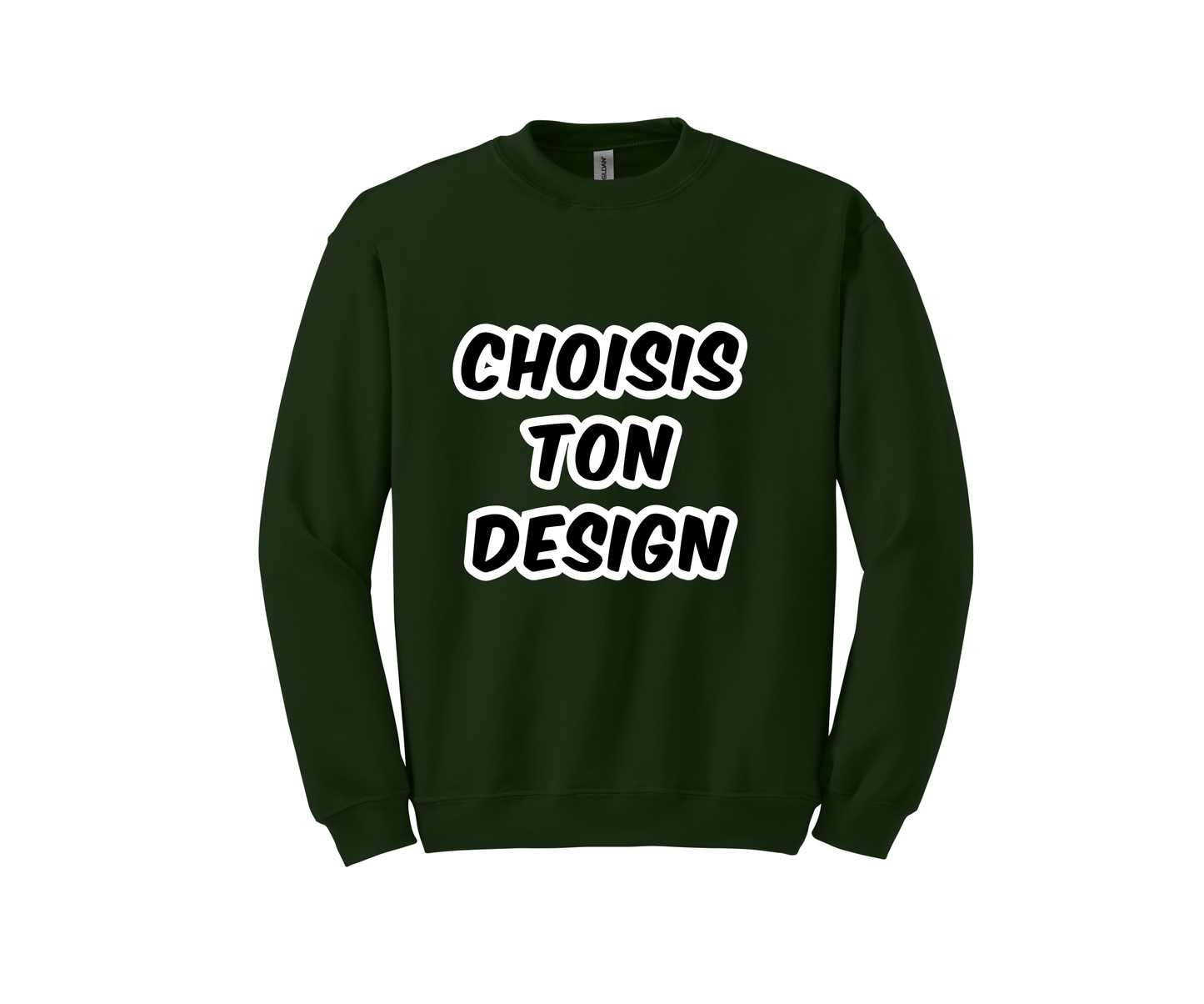Crewneck Essentiel Namyco – Vert forest| XXlarge