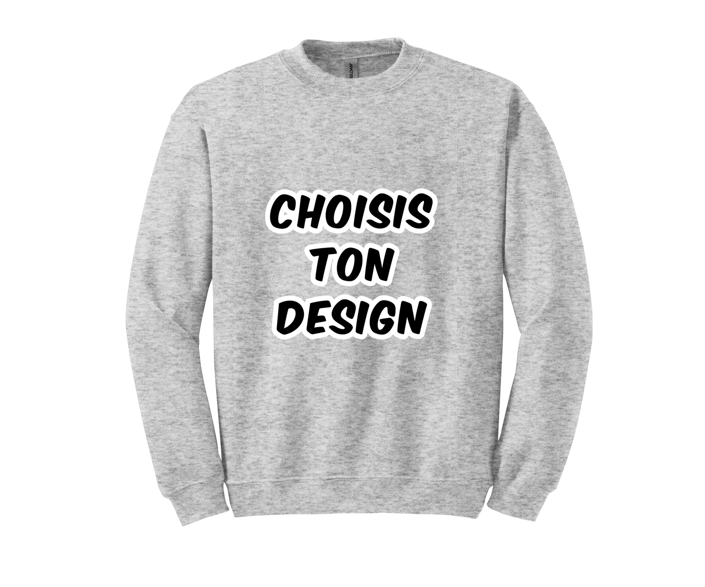 Crewneck Essentiel Namyco – Gris pâle| Xlarge